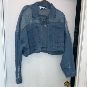 Oversized Jean Jacket ( Fashion Nova)